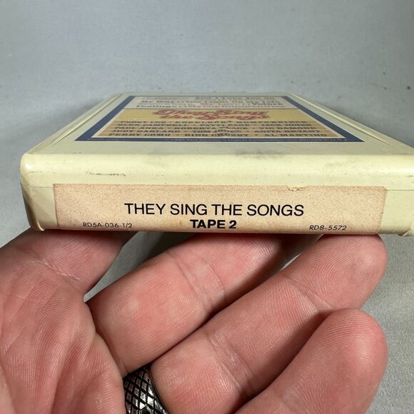 They Sing The Songs Various Artists 8-Track Tape Readers Digest RCA Vintage Musi - Picture 3 of 4